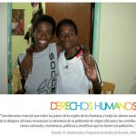 Postal - Campaña sobre población afrodescendiente en El Salvador